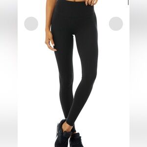 Alo High Waist Micro Waffle LowKey Legging